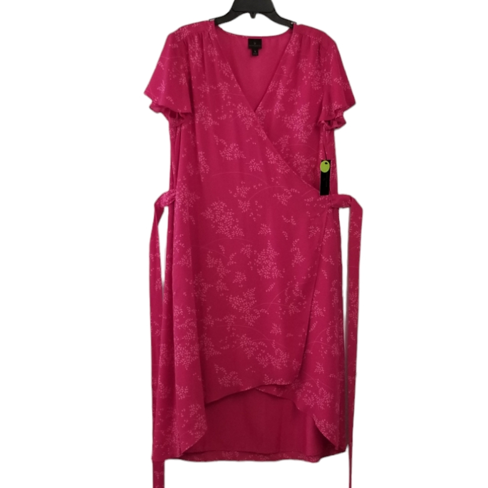 Worthington High-Low Wrap Dress